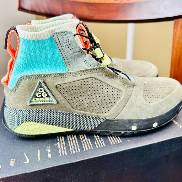 Nike Men’s ACG Ruckel Ridge 'Noise Aqua' Hiking Shoes AQ9333-900 - Picture 2 of 15